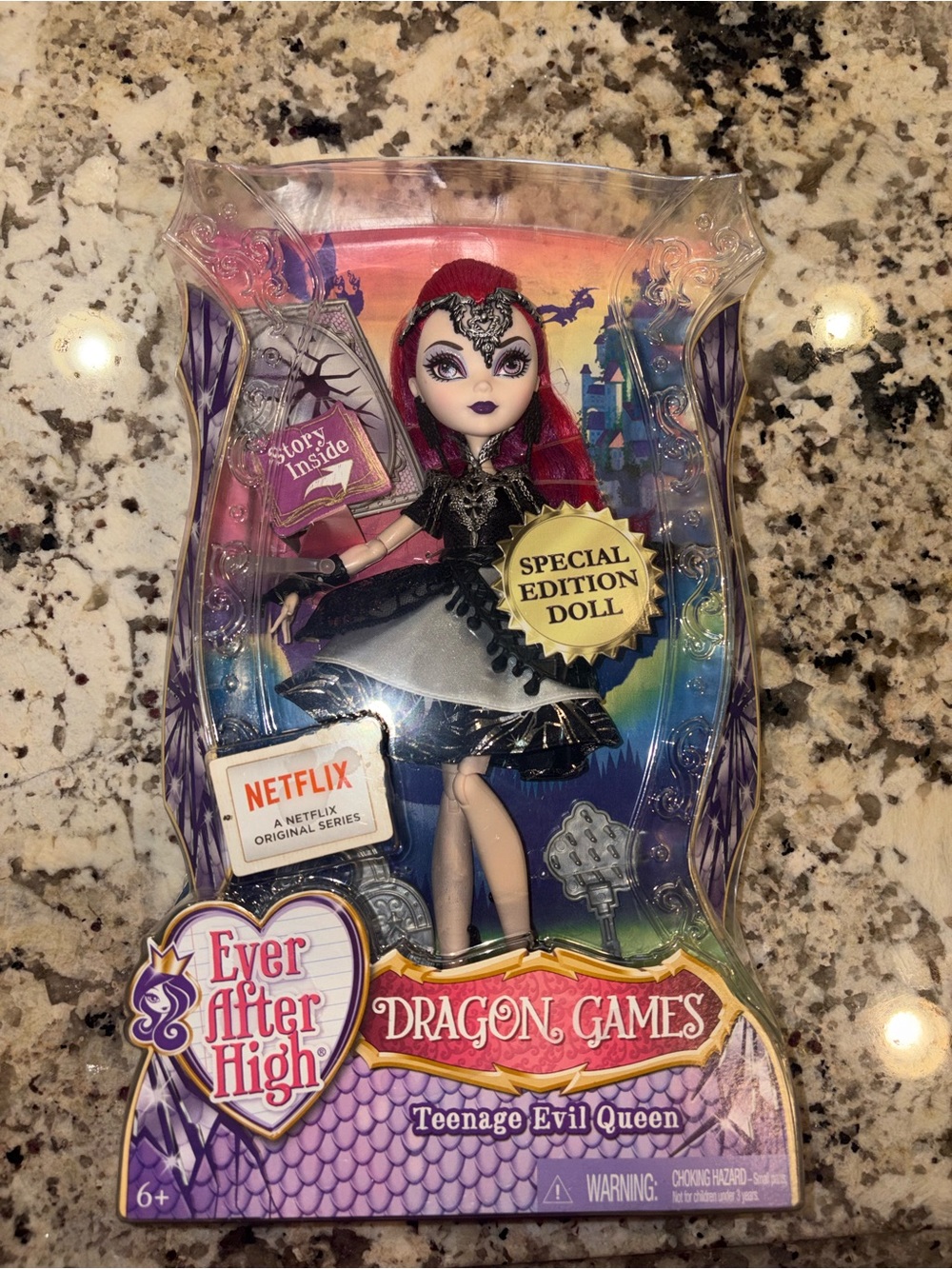 Special Edition Ever After High Dragon Games Teenage Evil Queen Doll - NIB